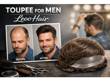 Toupee for Men LeooHair
