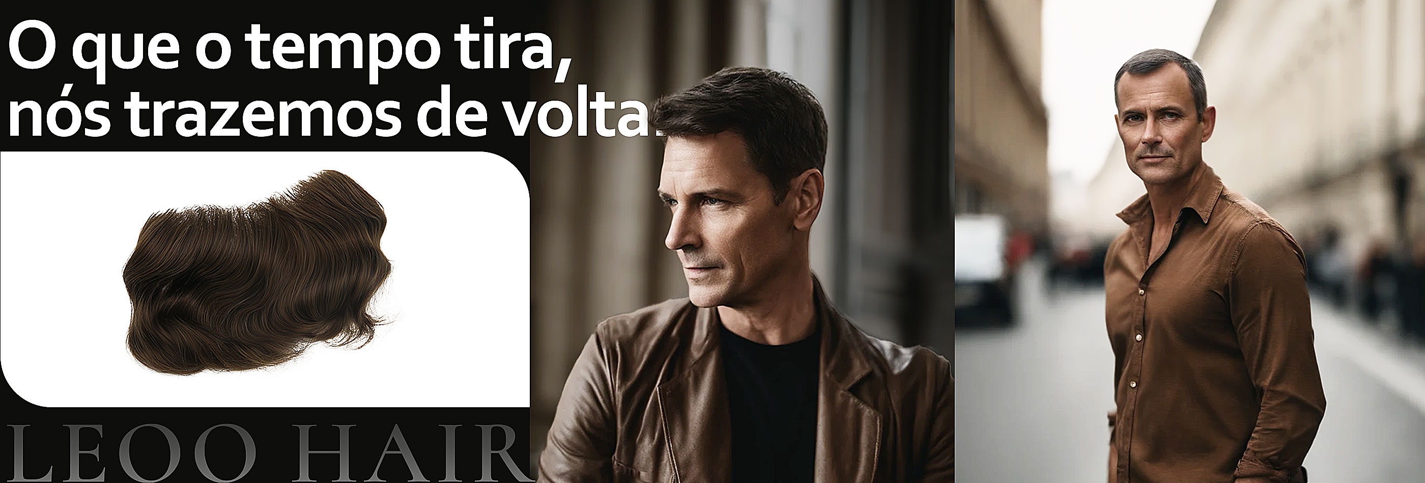 Prótese capilar frontal