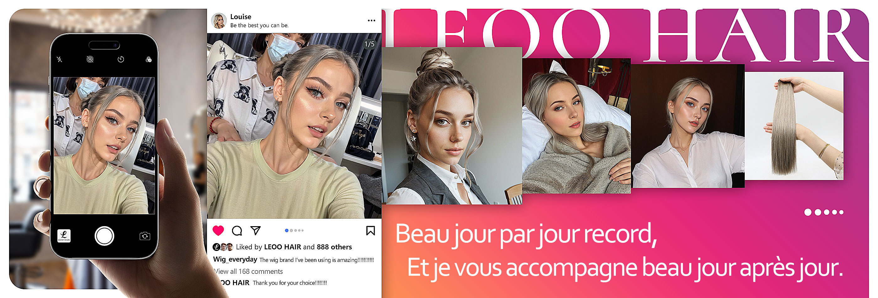 Extension des cheveux