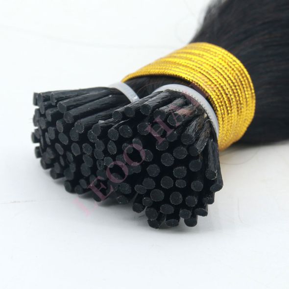 LE6 I Tip Hair Extension Human Hair Extension Stick Tip