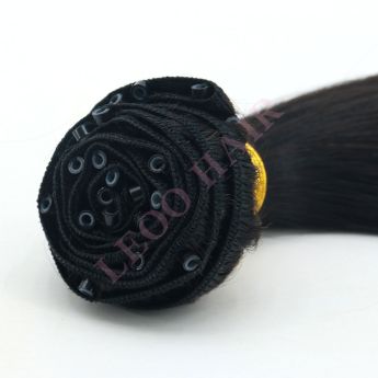 LCWE17 Micro Ring Beaded Weft Bundles Hair Extension