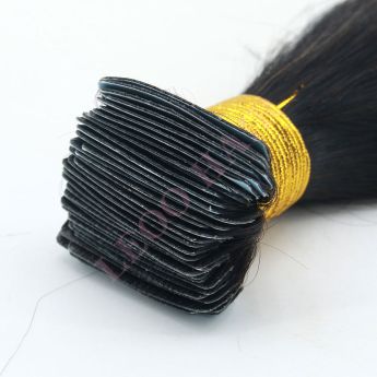 LCWE22 Machine Tie PU Injection Hair Extension Human Hair Tape in