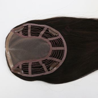 LT96 6x7inch Mono Top Hair Piece for Women Machine Weft Undervents 