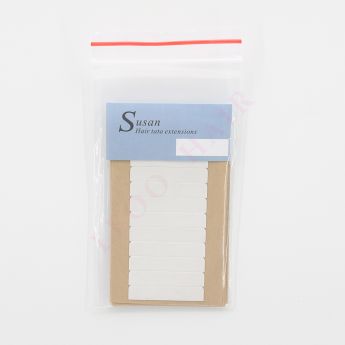 4x0.8cm Susan Hair Extension Tapes White Liners 