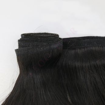 LCWE18 Ribbon Wefted Hair Extension Human Hair Bundles