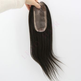 LT114 14inch  Mono Top Women Hairpiece 100% Human Hair2.8x5.9inch