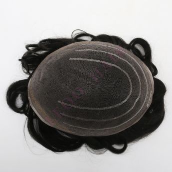 LSMT139-1 Welded Lace with Back Narrow PU Lines