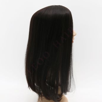 LWG66 18inch Full Lace Wig with Poly Skin Sides and Silicone Strips Anti-slip