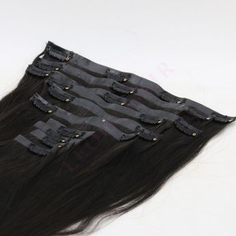 LCWE29 PU Clip In Hair Extension Skin Weft Clips on