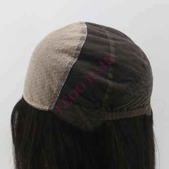 LCMAW62 Custom Men Wig Lace and Silk Top with Wefts