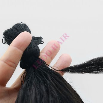 LCWE21 Extensión de cabello de plumas de 1 hebra