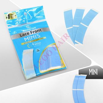 Lace Front Mini Tape Tabs 72 Tabs Per Pack