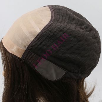 LCMAW6 Alopecia Wig Custom Silk Base Top with Wefts Sides&Back for Men