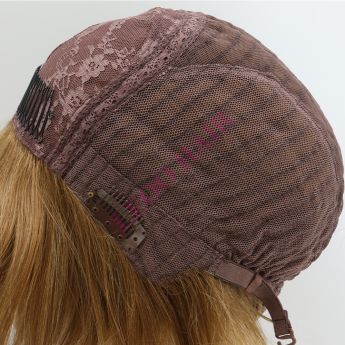 LCMAW82 Alopecia Wig Custom Silk Top with Back Wefts for Men