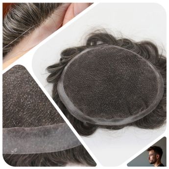 LCMT9 Custom AUS Toupee Lace with Clear PU Around