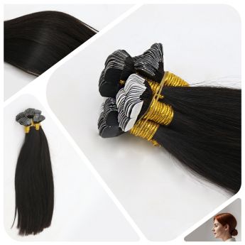 Extensión de cabello con cinta de PU en forma de corazón LCWE26