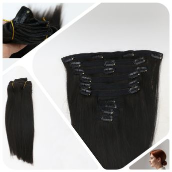 LCWE28 Extensión de cabello con clip de encaje