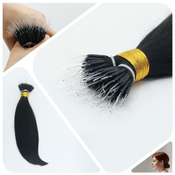 Extensión de cabello de plástico con punta en I LCWE7