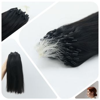 Extensión de cabello de línea de pescado con microanillo LCWE8