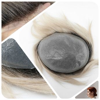 LCWT31 Custom 0.02-0.04mm Full PU Vloop Base Women Topper 