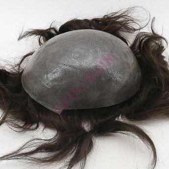 LCWT80 Custom 0.10-0.12mm Full PU Vloop Base Women Topper