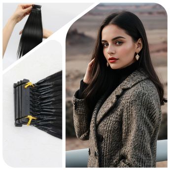 LCWE19 6D G1 Hair Extension 10 Strands Each Row