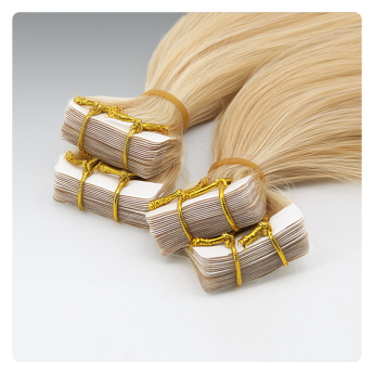 LCWE5 Tape in Hair Extension Human Hair Seamless PU Tape