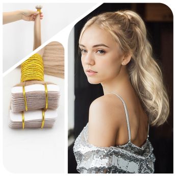 LCWE5 Tape in Hair Extension Human Hair Seamless PU Tape