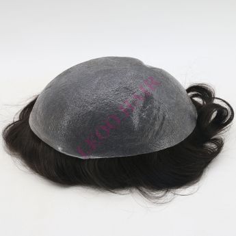 LSMT34-1 0,08-0,10 mm de espessura Vloop PU pele toupee