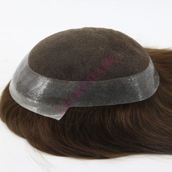 LSWT9-1 Swiss Lace PU Around Women Topper