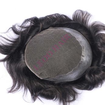 LCMT5 Custom Q6 Toupee Lace Base with Sides and Back PU
