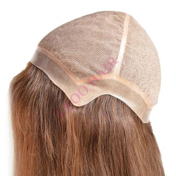 LCWAW18 Custom Women Wig Silk Base with PU Around