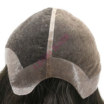 LCWAW1 Custom Alopecia Wig Swiss Lace with PU Around for Women