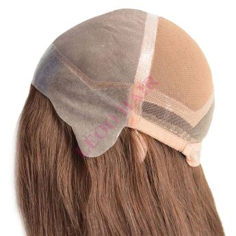 LWG4 Custom Men Wig PU and Mono and Silk and Lace