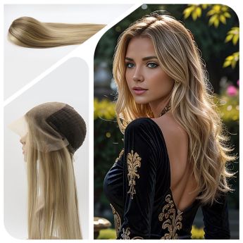 LSWAW48-1 13x6inch Lace Front Wig 100% Human Hair 