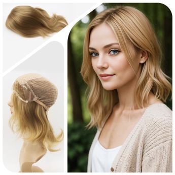 LSWAW51-1 European Hair Jewish Wig Silk top New Injection 