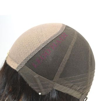 LCMAW62 Custom Men Wig Lace and Silk Top with Wefts