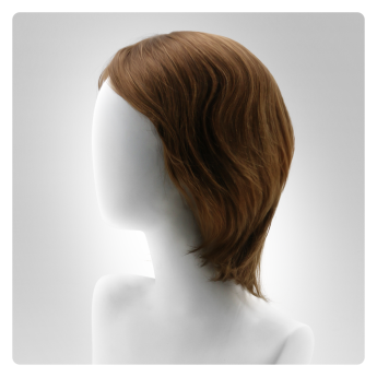 LSWAW75-1 European Hair Jewish Wig Front swiss lace top mono lace and other area fine lace